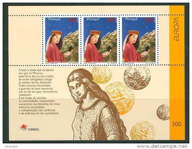 PORTUGAL  1997 EUROPA CEPT    MS MNH - 1997