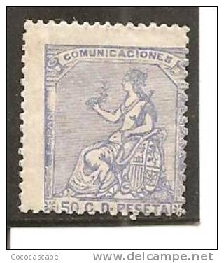 España/Spain-(MH/*) - Edifil  137 - Yvert  136. - Unused Stamps