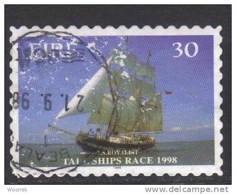 Ireland ~ 1998 ~ Cutty Sark/Tall Ships Race (sa) ~ SG 1192 ~ Used ~ SURFACE DAMAGE - Other & Unclassified