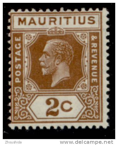 Maurice (mauritius) George V 2C MH - Mauritius (1968-...)