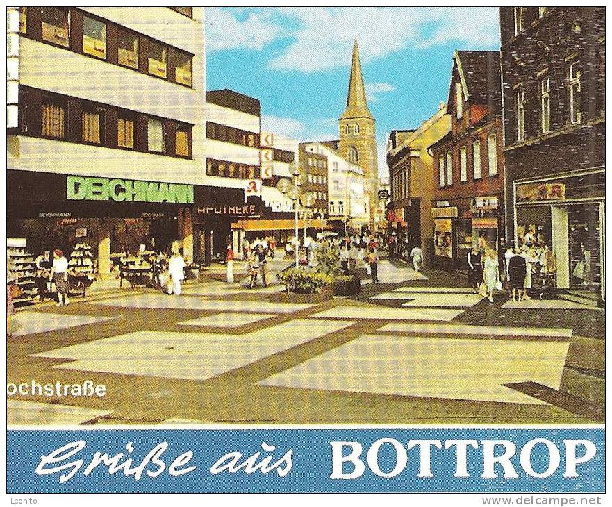 Bottrop Pferdemarkt Hochstrasse 1983 - Bottrop