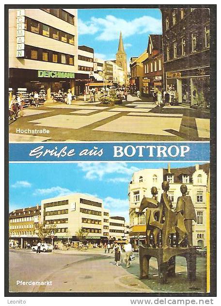 Bottrop Pferdemarkt Hochstrasse 1983 - Bottrop