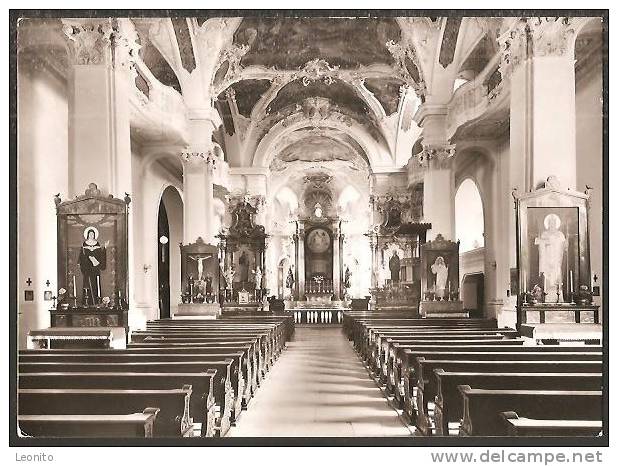 Erzabtei Beuron Inneres Der Kirche Sigmaringen Ca. 1960 - Sigmaringen