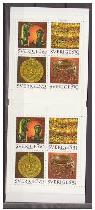 Sverige, Sweden, 1995, H463, Ancient Treasures, Archeology, Booklet, MNH, *** - 1981-..