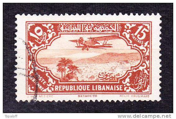 GRAND LIBAN PA N°45 Oblitéré - Posta Aerea