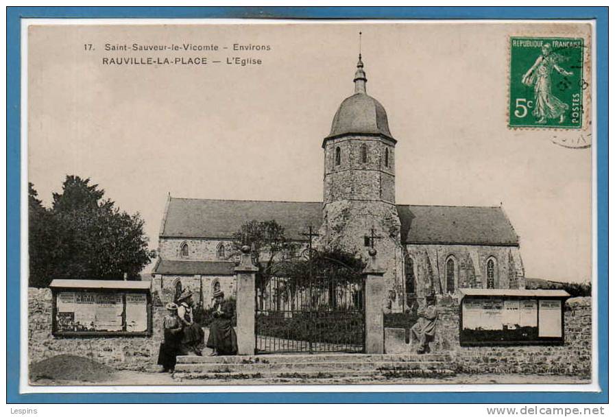 50 - RAUVILLE La PLACE -- L'Eglise - Autres & Non Classés