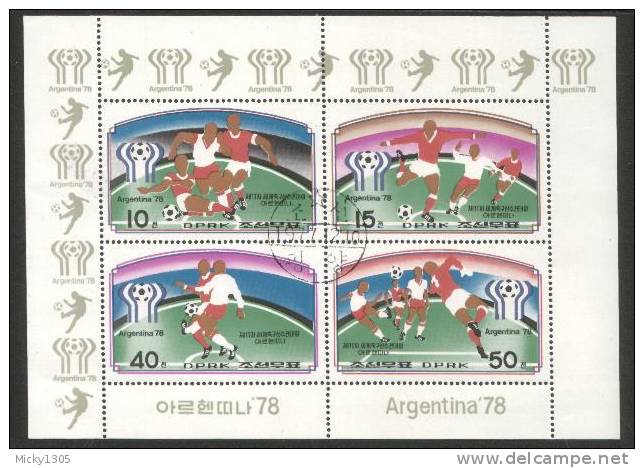 Block 1676/1679 Klbg Gestempelt / Used (B696) - 1978 – Argentina