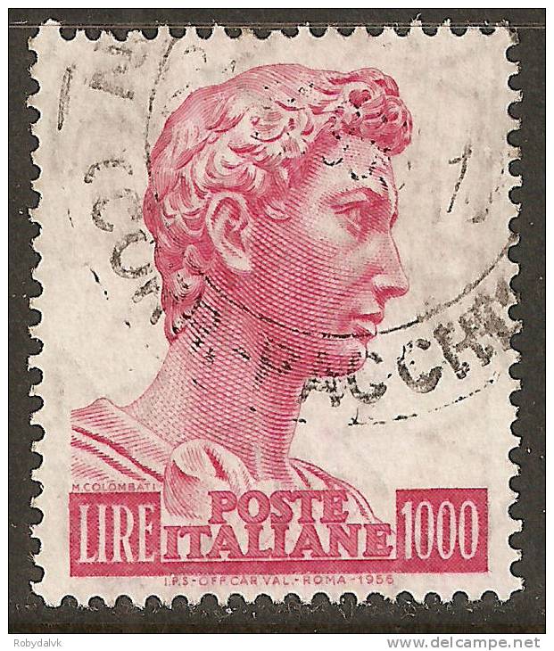 ITALIA REPUBBLICA  - 1969  -  Sassone  #  811  -  (o)  -  Carta Con Fluorescenza Gialla - 1961-70: Usati