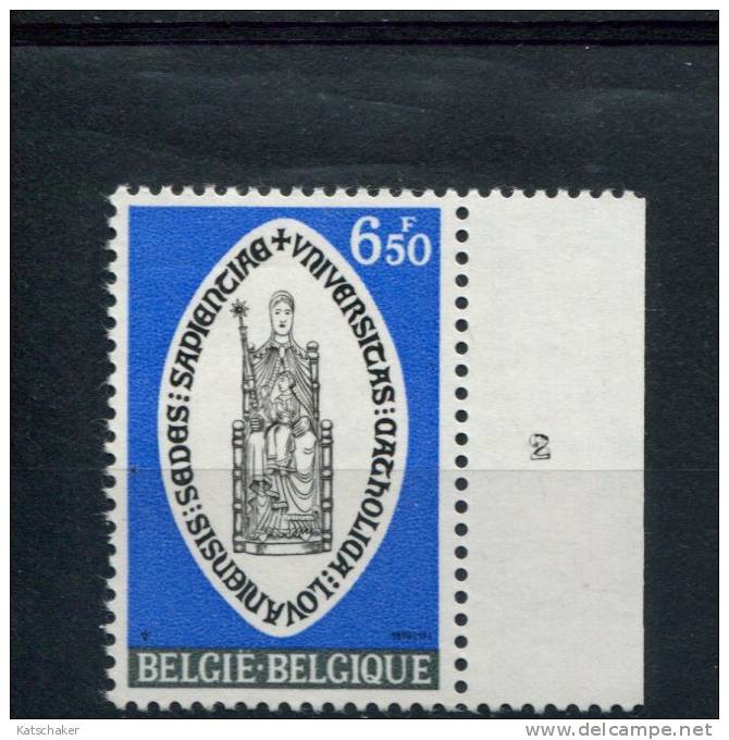 BELGIE POSTFRIS MINT NEVER HINGED OCB  1783 PLAATNUMMER START AAN POSTPRIJS - 1971-1980