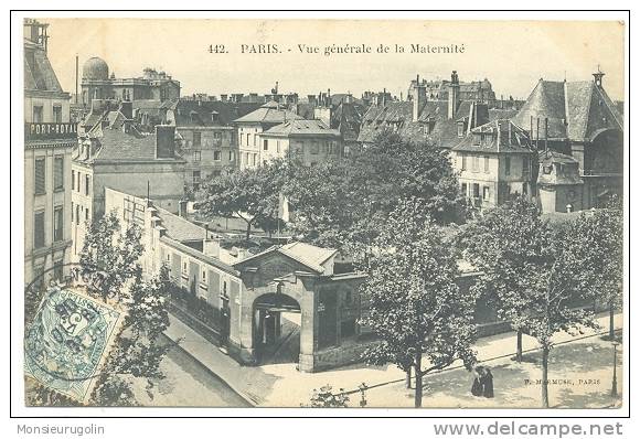 75 )) PARIS    Vue Générale De La Maternité  442 - Gezondheid, Ziekenhuizen