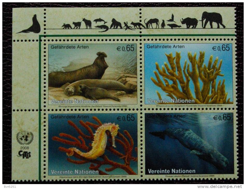 V1 Nations Unies (Vienne) : Protection De La Nature (XVII) - Unused Stamps