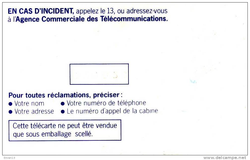 TELECARTES - FRANCE - Carte TELEPHONIQUE .COLLECTION .50 UNITES - N°868 ( Au Dos) - Pyjamas'