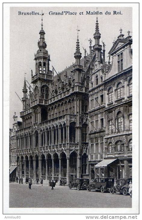 N°257 H  BRUXELLES GRAND PLACE ET MAISON DU ROI - Plätze