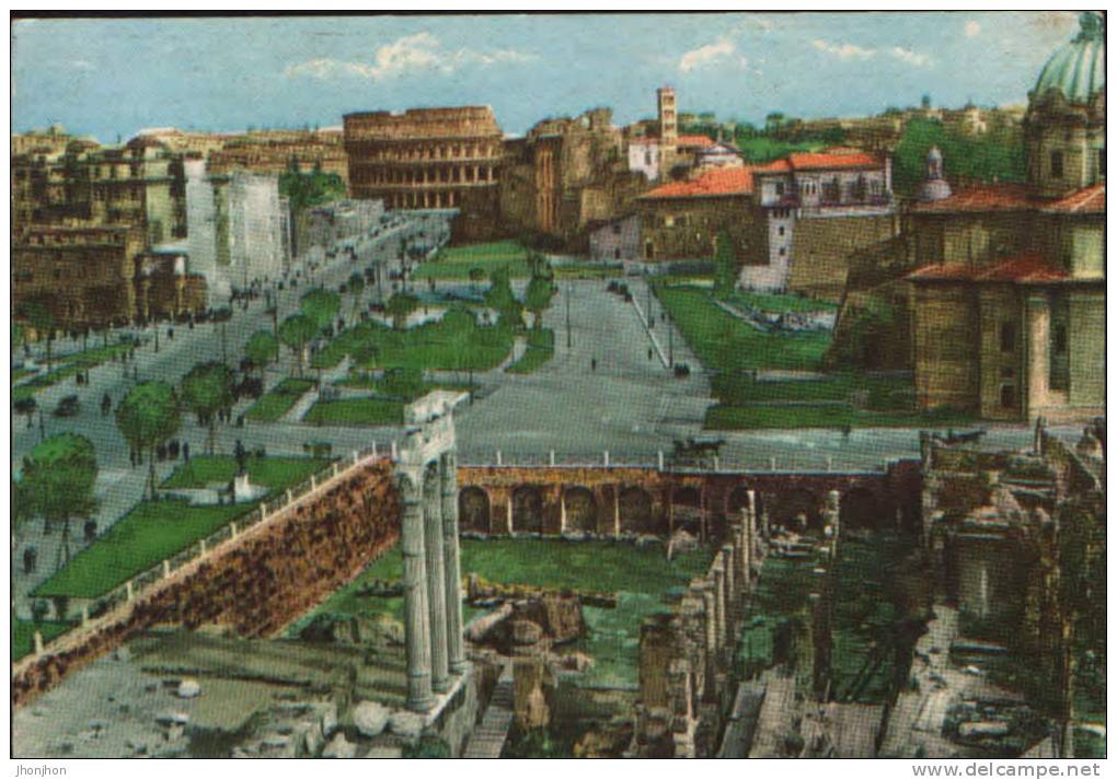 Roma-Via Dei Fori Imperiali - Piazze
