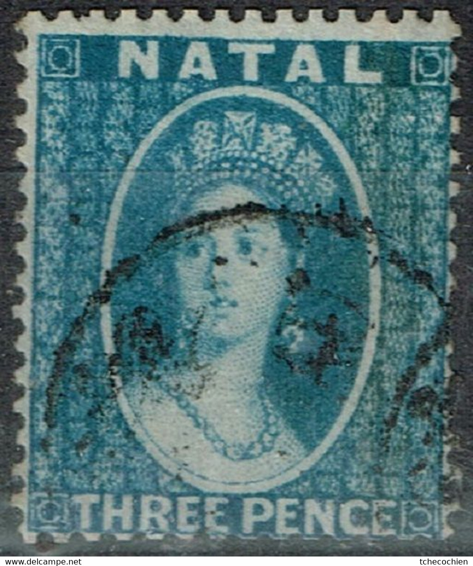 Natal - 1859 - Y&T N° 9, Oblitéré - Natal (1857-1909)