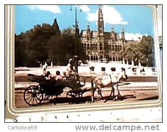 AUSTRIA  CARROZZELLA  CARROZZA CAVALLI HORSES VB1984 DO4943 - Taxi & Carrozzelle