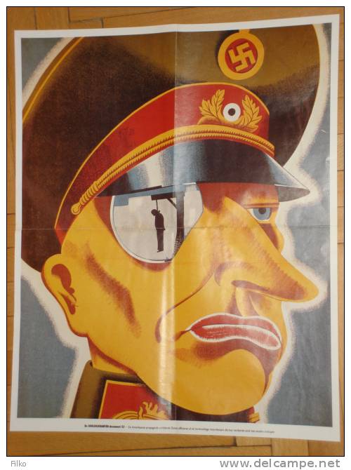 Netherland  After WWII Poster Cca.1945, Dimension:40x70 Cm,as Scan - Otros & Sin Clasificación
