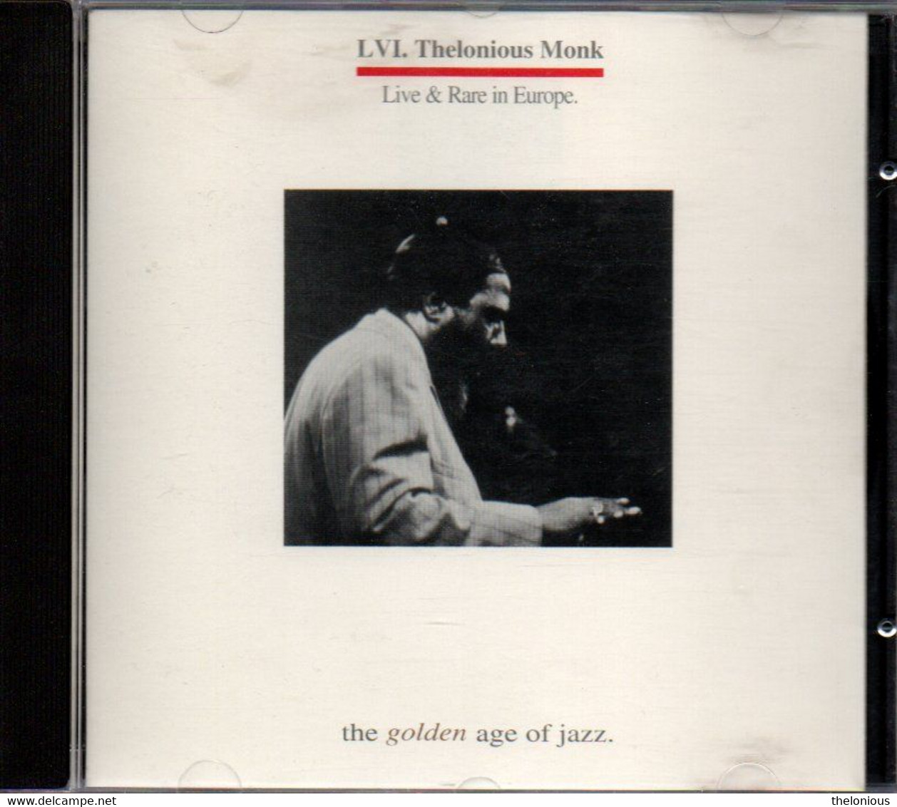 # CD: Thelonious Monk - Live & Rare In Europe - JZCD 356 - Jazz