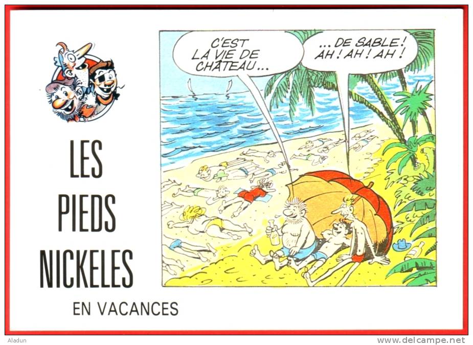 LES PIEDS NICKELES     EN VACANCES    PN10    1990 - Bandes Dessinées