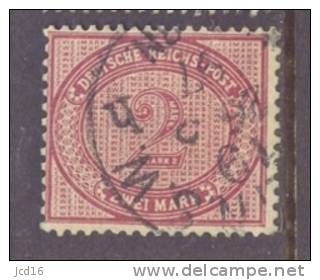 ALLEMAGNE EMPIRE N° 43 YT Oblitere - Used Stamps