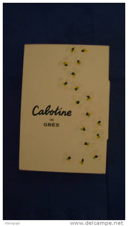 MINIATURE  PLEIN      CABOTINE  DE GRES     NEUF - Miniaturen Flesjes Dame (met Doos)