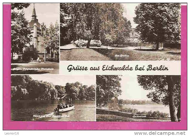 EICHWALDE   -   ** 4 ANSICHTEN **   -   VERLAG : H. SANDER Aus Berlin   N° / - Eichwalde