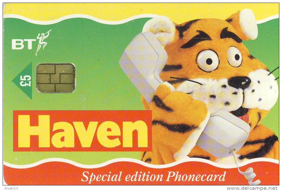 TELECARTES - ROYAUME-UNI - GBA297(1998) £5 (sie37) HAVEN Holidays (exp.03/2000) - BT Allgemeine