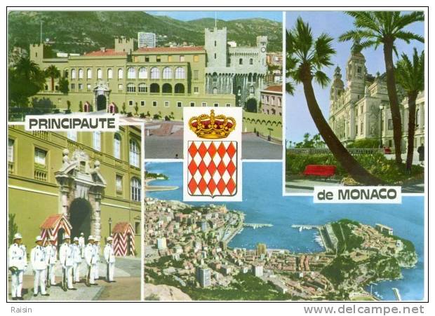 Principauté De Monaco  Le Palais La Relève De La Garde  CPSM Non Circulé TBE - Palacio Del Príncipe