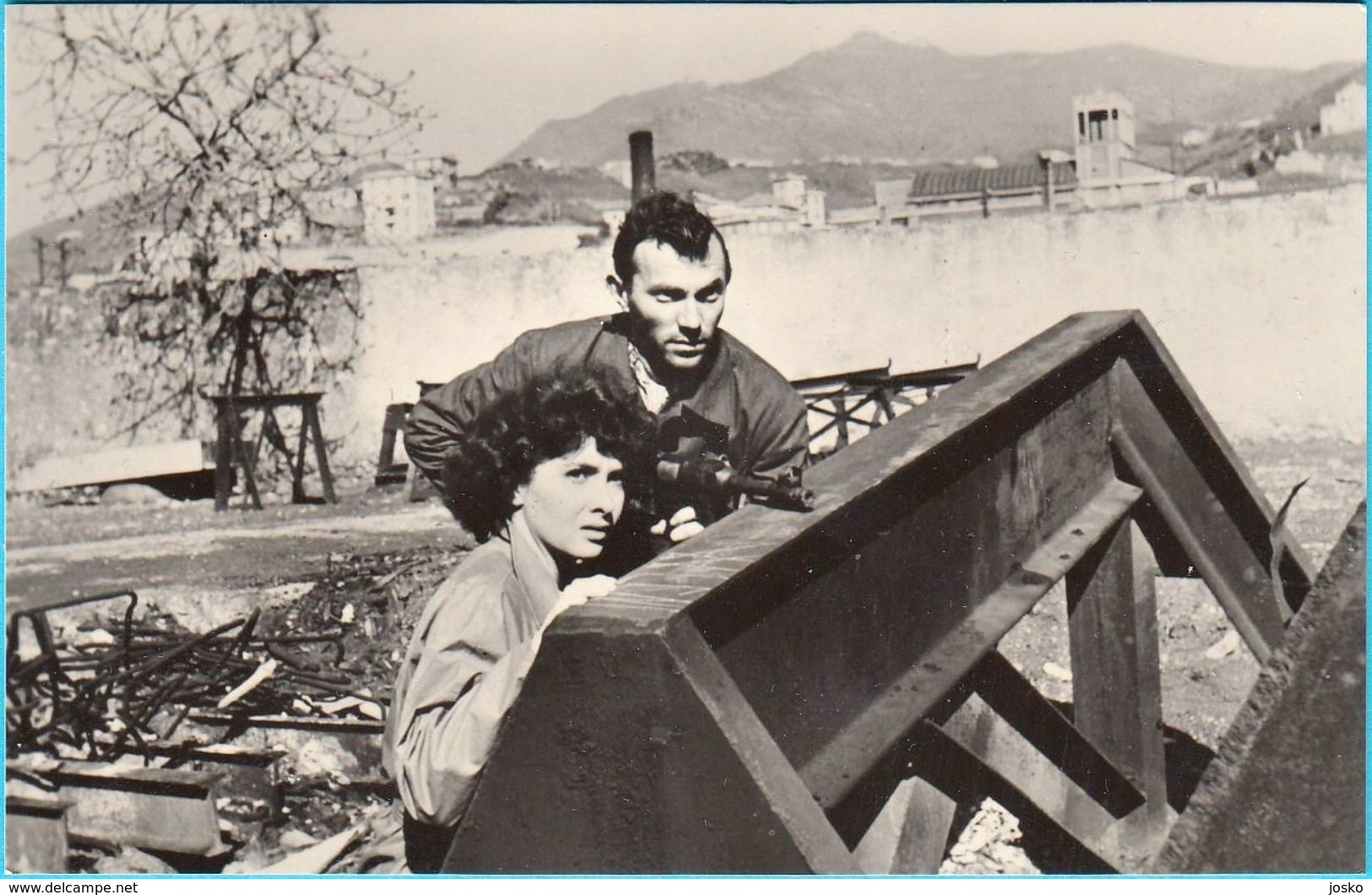 GINA LOLLOBRIGIDA  - Italy Film Actress * Old & Rare Photo From 1960's  ( Not Postcard ) - Actors