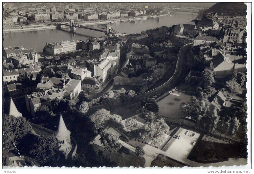 Hongrie--BUDAPEST--1959--Vue Aérienne Sur église St Mattias Cpsm Gd Format N° I----402/602 - Hongrie