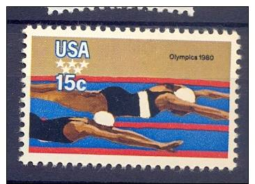 USA  1979  SCOTT 1792  Olympics 1984 Swimming  Mnh** Sport - Neufs