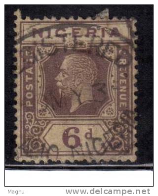 Nigeria Used KG V , 1921 6d - Nigeria (...-1960)