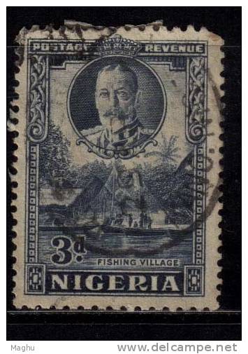 Nigeria Used KG V , 1936, 3d - Nigeria (...-1960)