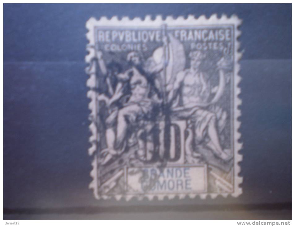 Grande Comore 1897. Yvert 5 Used. - Other & Unclassified