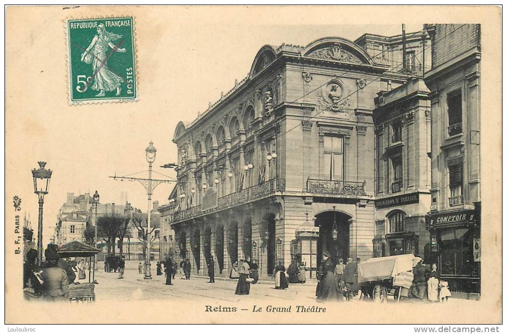 51 REIMS LE GRAND THEATRE - Reims