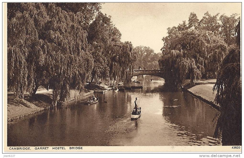 Cambridge - Garret Hostel Bridge - Cambridge