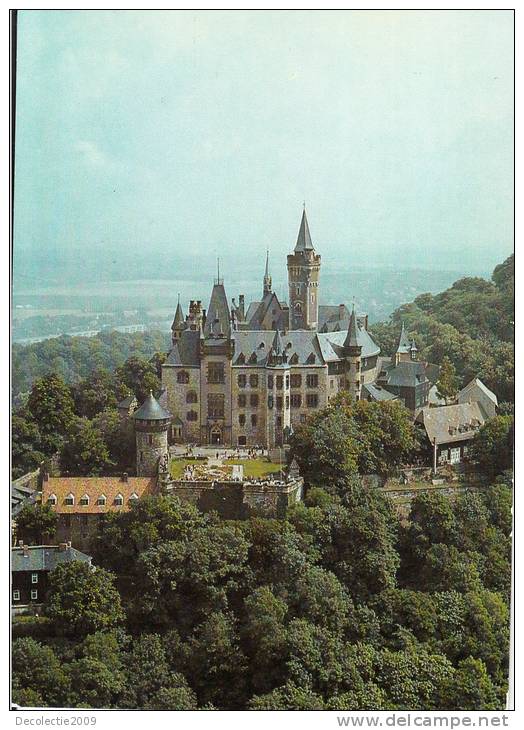 B47264 Luftbildserie Der Interflug Feudalmuseum Schloss  Weringerode  Used Good Shape - Wernigerode
