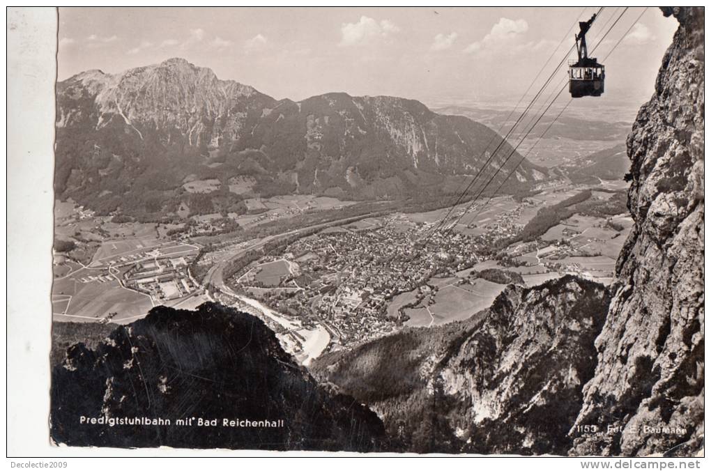 B47287 Predigtshlbahn Mit Bad Reichenhall Cabletram Used Good Shape - Bad Reichenhall