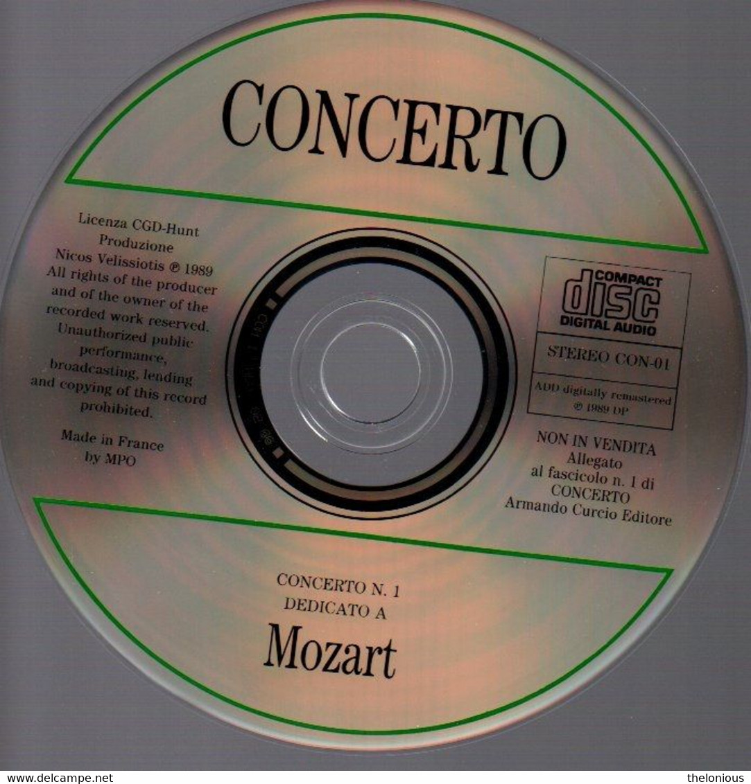 # CD: W.A. Mozart - Ouvertue K.527, Serenata K.525, Concerto K.466, Sinfonia K.550 - Klassik