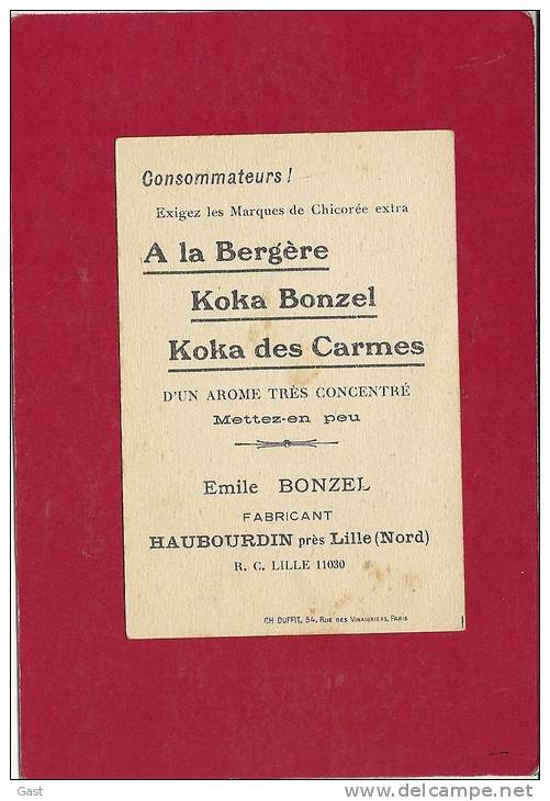 59  HAUBOURDIN   Cambronne   A LA BERGERE KOKA BONZEL  KOKA DES CARMES  EMILE  BONZEL  FABRICANT - Haubourdin