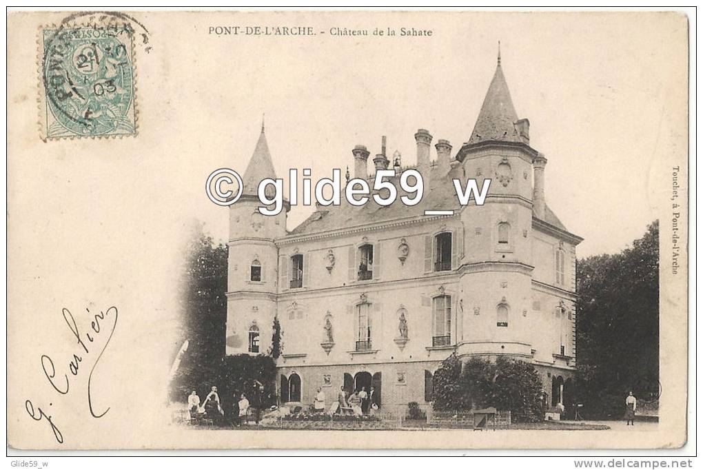 PONT-DE-L'ARCHE - Château De La Sahate (animée) - Pont-de-l'Arche