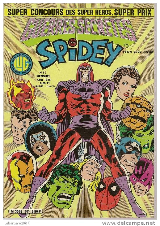 SPIDEY  N° 67  -   LUG  1985 - Spidey