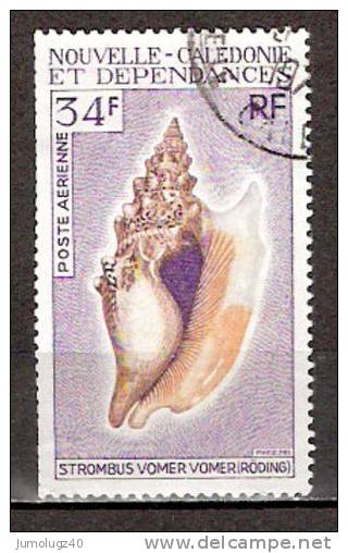 Timbre Nouvelle Calédonie 1970 Y&T N°PA115 (2) Oblitéré. 34 F. Cote 5.50 € - Used Stamps