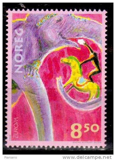 PIA  -  NORVEGIA - 2002 : Europa  (Un  1392-93) - Unused Stamps