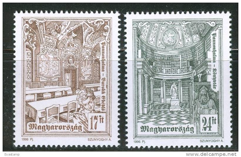 HUNGARY - 1996. Pannonhalma Benedictine Monastery II Cpl.Set MNH!! Mi 4404-4405 - Nuevos