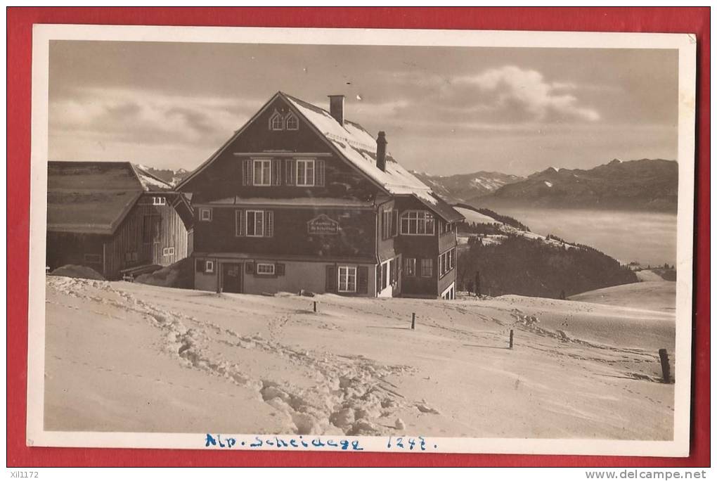 N474 Alp Scheidegg Wald ZH,Gast U. Kurhaus.Cachet 1923. Photoglob  7569 - Wald