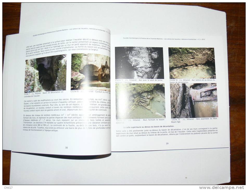 SAINTES FONTCOUVERTE  L AQUEDUC ROMAIN MEMOIRE ET RECHERCHES NUM 2 EDIT SOC ARCHEO EN 2010 - Archeology