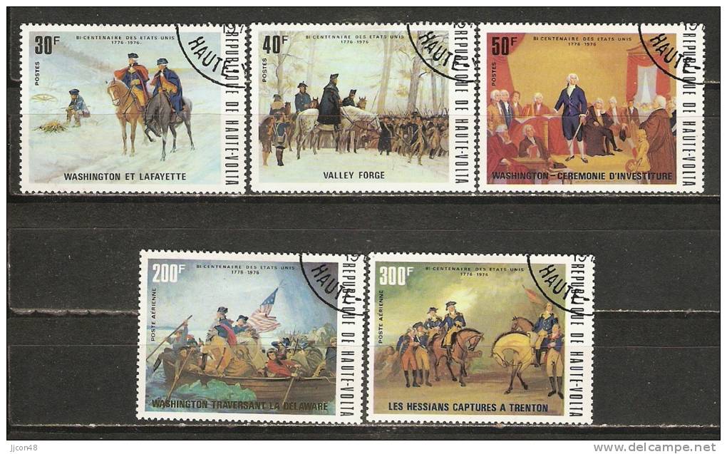 Haute Volta 1975 Bi-Centenary Of American Revolution  (o) - Upper Volta (1958-1984)