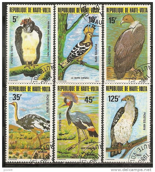 Haute Volta 1979  Protected Birds (o) - Upper Volta (1958-1984)