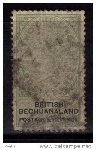 British Bechuanaland Used 1887, 2 Value,  2s & 2s 6d, Wmk V.R. - 1885-1895 Colonie Britannique